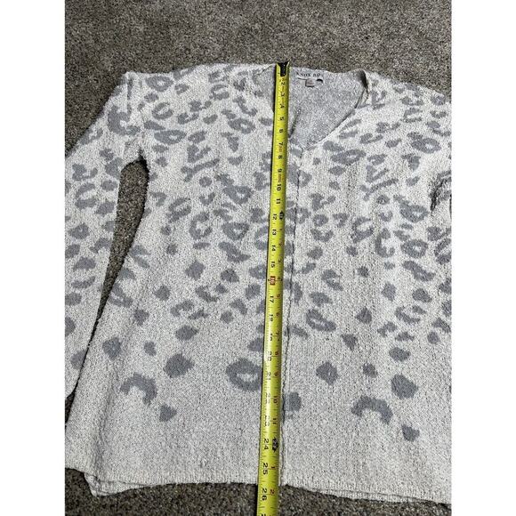 Knox Rose Leopard Print Casual Sweater Comfy Women's Size Medium M - Picture 6 of 6